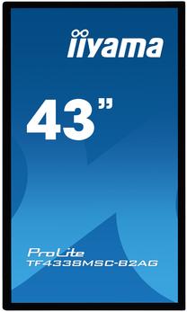 Monitorius Iiyama ProLite TF4338MSC-B2AG, 43", 12 ms