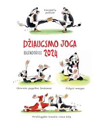 Sieninis kalendorius Džiaugsmo joga, įvairių spalvų, 10 cm x 24.5 cm