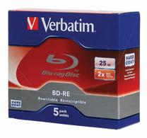Ierakstāms kompaktdisks Verbatim Blu-ray Disc, 25 GB, 5gab.