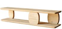 Sieninė lentyna Kalune Design Modena, ąžuolo sp., 30 cm x 120 cm x 24 cm