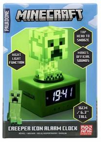 Lampa Paladone Minecraft Creeper PP11369MCF, zaļa krās.