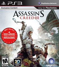 PlayStation 3 (PS3) spēle Ubisoft Assassin's Creed III, angļu