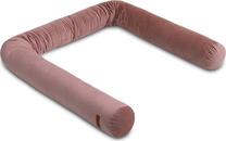 Aizsargājošā apmale Sensillo Velvet, rozā krās., 200 cm x 15 cm