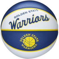 Баскетбольный мяч Wilson NBA Team Tetro GS Warriors, 3 размер, синий цв./белый цв./желтый цв.