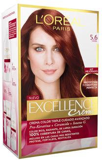 Matu krāsa L’Oréal Paris Excellence Intense, caoba krās., Caoba 5.6