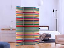 Širma Artgeist Subdued Stripes, įvairių spalvų, 135 cm x 172 cm