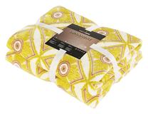 Pledas DecoKing, geltonas, 150 cm x 180 cm