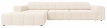 Kampinė sofa Cosmopolitan Design Chicago Haga 23, šviesiai smėlinė, kairinė, 167 x 294 cm x 78 cm