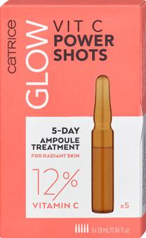 Ampulas sejas kopšanai Catrice Glow Vit C Power Shots, 45 ml