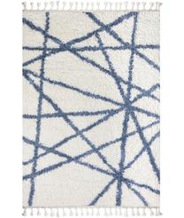 Paklājs Conceptum Hypnose 2991A, balts krās./zila krās., 120 cm x 180 cm