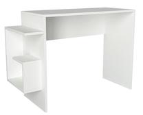 Rakstāmgalds un plaukts Kalune Design Alaska 731WAT3801, 104.5 cm x 40 cm, 73.8 cm, balta krās.