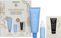 Veido priežiūros priemonių rinkinys Apivita Aqua Beelicious Hydration And Freshness, 55 ml, SPF 30, 3 vnt.