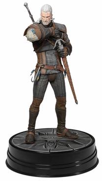 Фигурка-игрушка Dark Horse Witcher 3: Wild Hunt Geralt of Rivia, 24 см, серый цв.