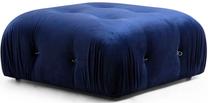Pufas Hanah Home Bubble Velvet, mėlyna sp., 95 cm x 95 cm x 45 cm