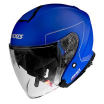 Motocikla ķivere Axxis Mirage SV Solid, XXL, zila krās.