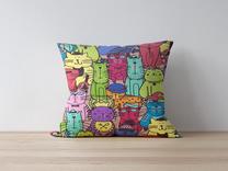 Dekoratyvinės pagalvėlės užvalkalas Mioli Decor 1199, įvairių spalvų, 43 cm x 43 cm