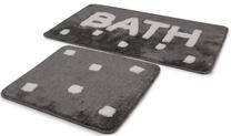 Комплект ковриков для ванны Foutastic Bath 359CHL4350, серый цв., 100 см x 60 см