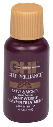 Matu serums CHI Deep Brilliance Shine Light Waight, 15 ml