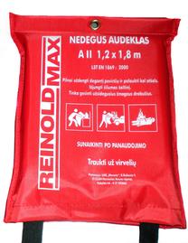 Nedegus audeklas Reinold Max, 180 cm x 120 cm, raudona sp.