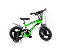 Vaikiškas dviratis Dino Bikes 412UL-13/-R88, žalia sp., 12"
