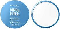 Kompaktinė pudra Rimmel London Kind & Free, 01 translucent, 10 g