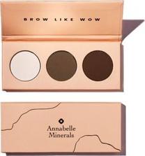 Antakių šešėliai Annabelle Minerals Brow Like Wow, 3.9 g, ruda sp. -