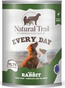 Mitrā barība (konservi) suņiem Natural Trail Every Day Rich In Rabbit, 0.8 kg