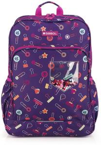 Mokyklinė kuprinė Gabol Diary 11G232800, violetinė sp., 44 cm x 32 cm x 15 cm