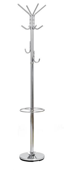 Drabužių kabykla W24, 181 cm, sidabro sp.
