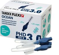 Zobu starpu birste Tandex Flexi Ocean 3.0, zila krās.