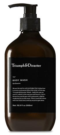 Kūno prausimosi želė vyrams Thriumph & Disaster YLF, 500 ml