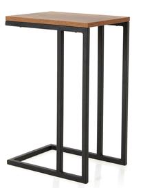Žurnalinis staliukas Kalune Design Modern, juoda sp., 40 cm x 30 cm x 61 cm
