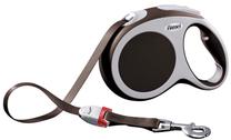 Automatinis pavadėlis Flexi Vario Tape L, ruda sp., 5 m