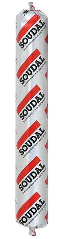Герметик Soudal, 600 мл, серый цв.