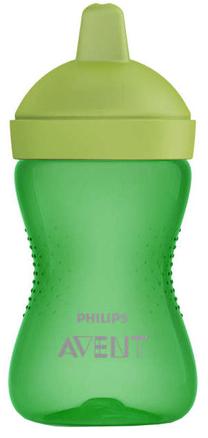 Kūdikių buteliukas Philips Avent My Grippy, 300 ml, 18 mėn., žalia sp.