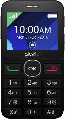 Mygtukinis telefonas Alcatel 2008G, 16 MB, sidabro sp.