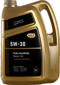 Variklių alyva ALB 5W - 30, sintetinis, 5 l