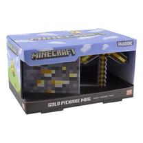 Krūzīte Paladone Minecraft Gold Pickaxe 3D, daudzkrāsaina