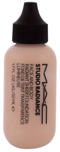 Grima bāze MAC Studio Radiance Face And Body Radiant Sheer, brūngans krās., n3, 50 ml