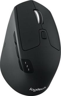 Prekė su pažeista pakuote. Belaidė kompiuterinė pelė Logitech M720, bluetooth, juoda sp.