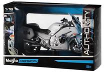 Игрушечный мотоцикл Maisto Police Motorcycle, белый цв.