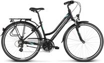 Velosipēds tūristu Kross Trans 2.0, 28 ", 21" rāmis, sudraba krās.