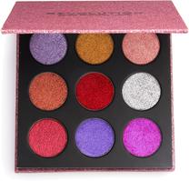 Akių šešėliai Makeup Revolution London Pressed Glitter Palette Diva