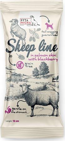 Skanėstas šunims Syta Micha Sheep Line Chewing Bone, džiovinta oda, 0.04 kg