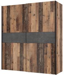Spinta Forte Winnie W3NS823E5-C754, pilka sp./tamsaus ąžuolo sp., 61 cm x 170 cm x 191 cm