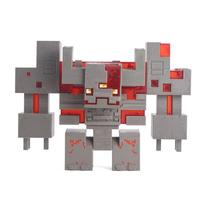 Фигурка-игрушка Mattel Minecraft Dungeons Redstone Monstrosity, 25 см, красный цв./серый цв.