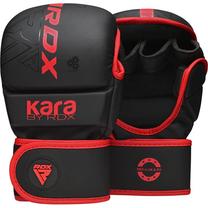 Перчатки для ММА RDX Shooter F6 Matte GSR-F6MR-XL, черный цв./красный цв., XL
