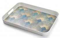 Padėklas Cookini By Mondex Basic Kitchen HTBB8574, 40.5 cm x 4 cm, 31 cm, Aukso sp./Žalia sp.
