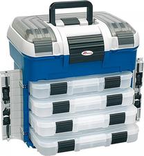 Makšķerēšanas kaste Plastica Panaro Box RW-502B, 30 cm, zila krās./balta krās.