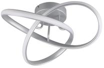 Šviestuvas lubų Reality Meo R62101187, LED, 3000 °K, 1 x 15 W, balta sp. / titano sp.